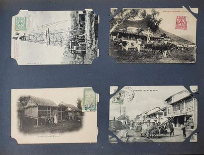 null Album of old postcards with postage, with China, Japan, Madagascar, Polynesia...

Constituted...