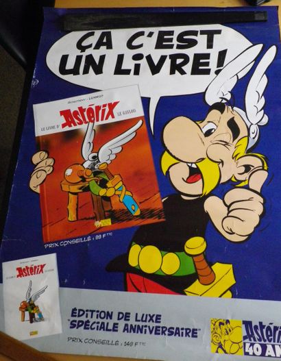 null ASTERIX - Two posters :



- THE BOOK OF ASTERIX THE GAULOIS " THIS IS A BOOK...