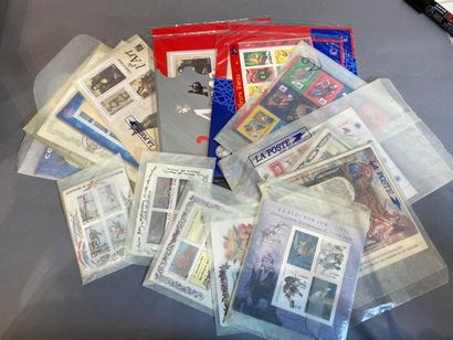 null Cardboard folders with leaflets from France. 1976-2014. Very strong face va...