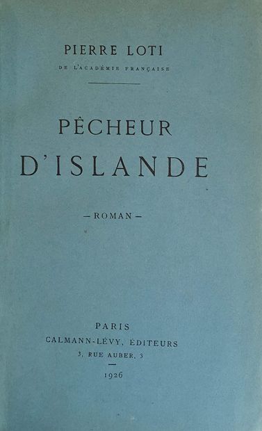 null LOTI Pierre, œuvres complètes, A Paris, chez Colmann -Levy éditeurs, circa 1926

half...