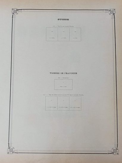 null small set of Swiss including two letter fronts and facsimiles