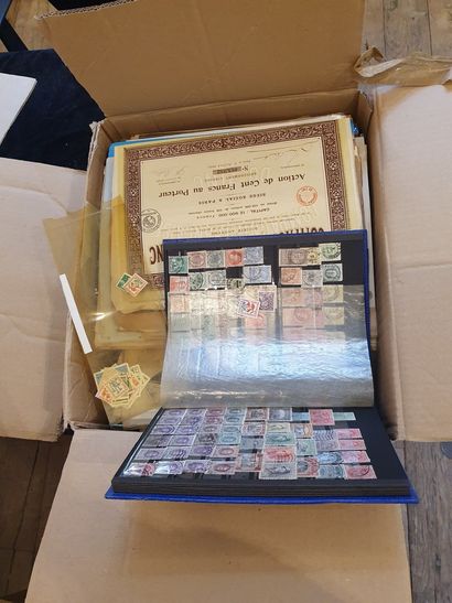  Vrac - France moderne - timbres étrangers...