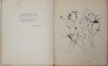 null VIAN Boris, Cantilènes en gelée, illustrated by Christiane Alanore, Rougerie...