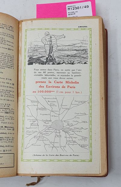null [MISCELLANEOUS -AUTOMOBILIA]

MICHELIN Red Guide 1924

Full cloth in red percaline,...