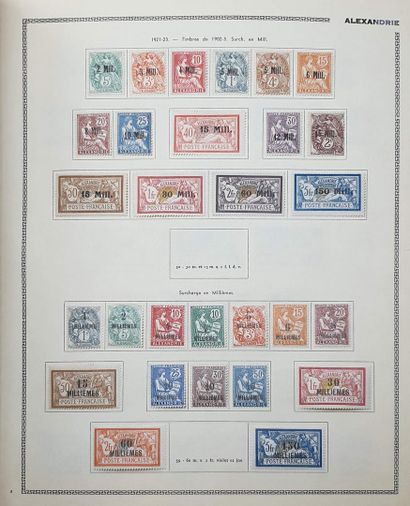 null A collection of French colonies in 4 vols. very nice quality, classical part...