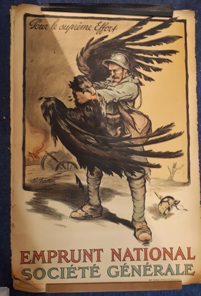 null Six affiches " emprunts " Première guerre mondiale ( WW1 ) :

- 3ème Emprunt...