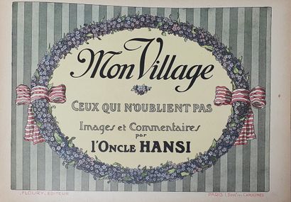 null HANSI, Mon Village, Ceux qui n'oublient pas, Paris, Floury éditeurs. Full page...