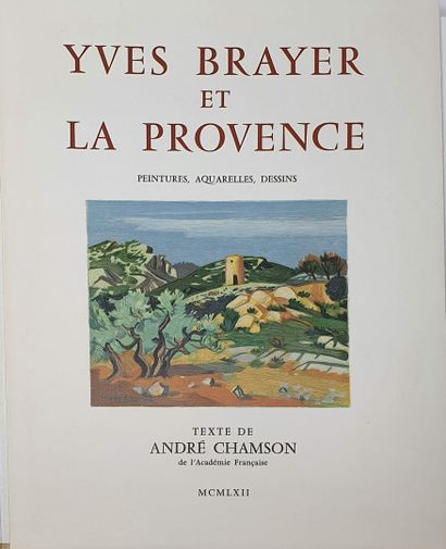 null Yves BRAYER and Provence

Text by André CHAMSON, ARTHAUD editor, 1962. Large...