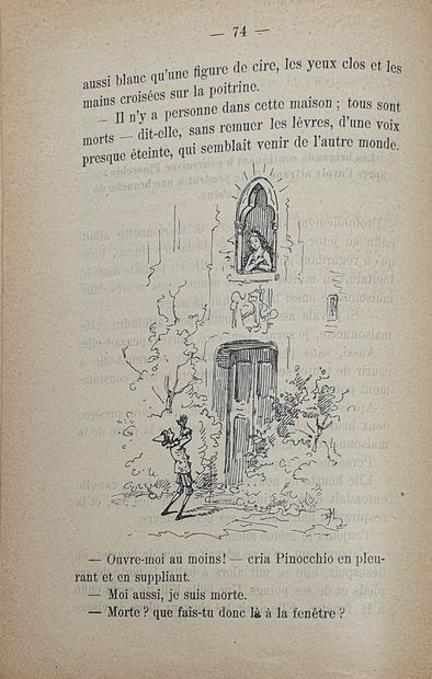 null COLLODI (Carlo). Les Aventures de Pinocchio. Illustré par A. Mazzanti et G....