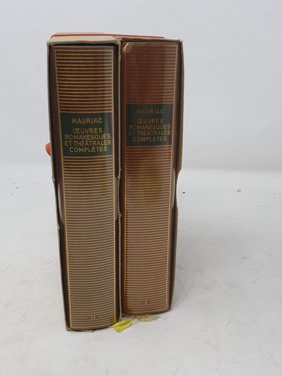 null BIBLIOTHEQUE DE LA PLEIADE

2 vols. 

MAURIAC Francois, oeuvres romanesques...