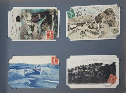 null Album of old postcards with postage, with China, Japan, Madagascar, Polynesia...

Constituted...