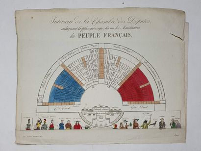 null Assemblée Nationale, réunion de deux documents :

- Intérieur de la Chambre...