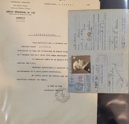  A World War II file, tracking down a couple of Israelites in Chamonix at the French-Swiss...