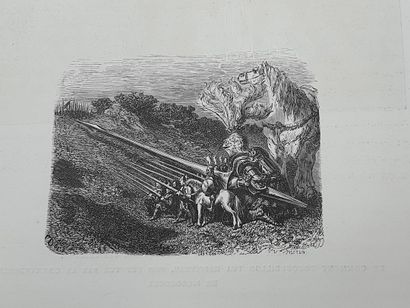 null RABELAIS - works, illustrations by Gustave Doré, in Paris, Garnier Frères Libraires...