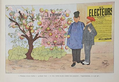 null GYP

Une élection à Tigre-sur-Mer, racontée par Bob. Ed° du Gaulois, 1890. Caricatures...