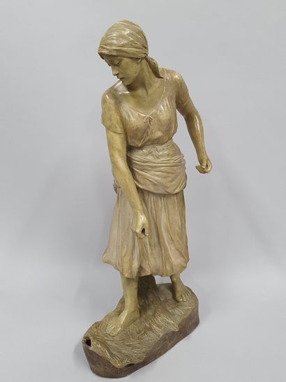 null GOLDSCHEIDER Friedrich (1845-1897)

Sower, 1837

Sculpture in patinated terracotta,...