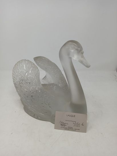 null LALIQUE France

Cygne " tête droite " (créé le 23 septembre 1943). Epreuve de...