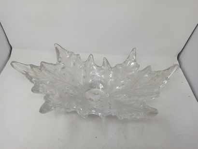 null 
LALIQUE France




Coupe à fruits modèle " Champs Elysées " à décor de feuilles...