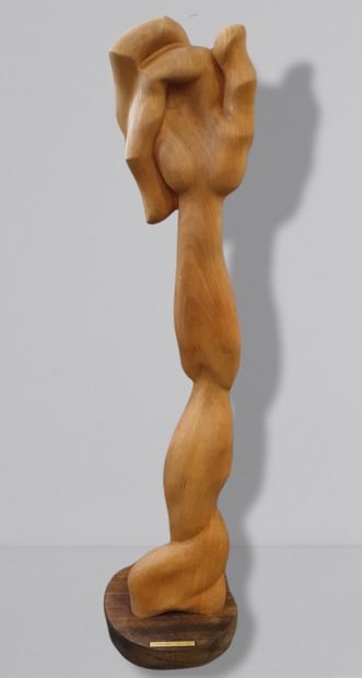 null 
KAMBADAKIS Kiriakos (1938 - 2003)




Main, 1977




Sculpture en bois, titrée,...