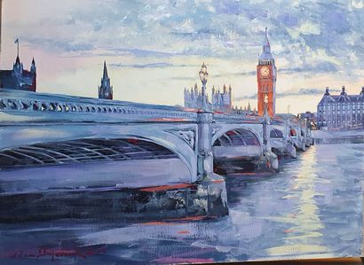 null WAJERCZYK Adam (XX-XXI)

London bridge et Big Ben, 2014 

Huile sur toile signée...