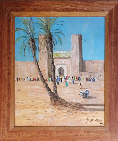 null VIVES Roger (XX)

Porte dans le Tafilatet, Maroc, 2002 

Huile sur toile signée...