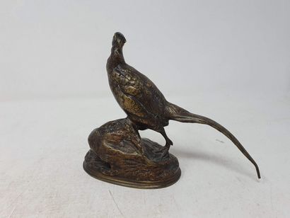 null CAIN Auguste Nicolas (1821-1894)

Walking pheasant

Bronze with a shaded medal...