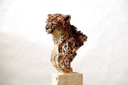 null LINGL Jürgen (né en 1971)

Buste de guépard 

Sculpture en bois, rehauts de...