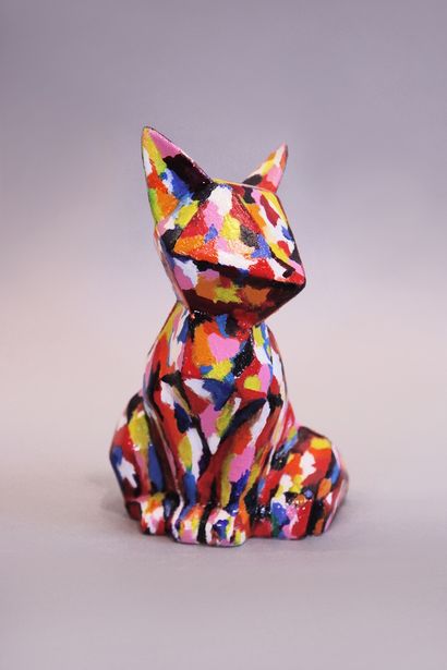 null ROBIN Camillle (née en 1970)

My cat, my Caramel, 2019 

Sculpture en plâtre...