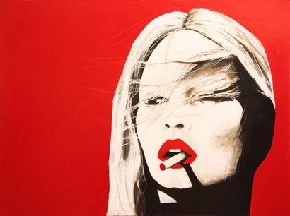 null MC DERMOTT Pamela (née en 1957)

Brigitte Bardot, 2020

Peinture sur toile,...