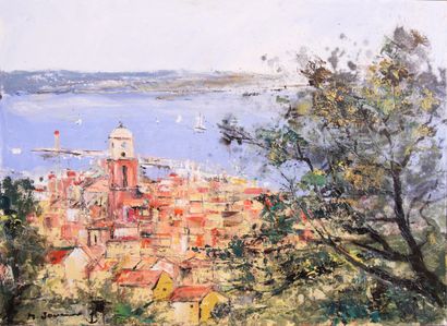 null JOUENNE Michel (1933-2021)

Saint-Tropez 

Oil on canvas signed lower left,...