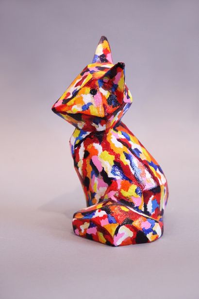 null ROBIN Camillle (née en 1970)

My cat, my Caramel, 2019 

Sculpture en plâtre...