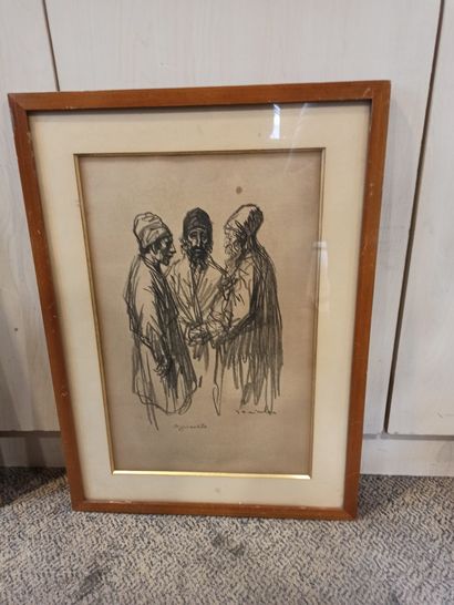 null Theophile Alexandre Steinlen

Lot de deux lithographies

Représentant des p...