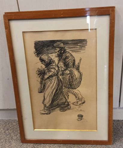 null Theophile Alexandre Steinlen

Lot of two lithographs

Representing characte...