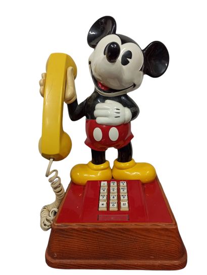 null Téléphone fixe à l'effigie de Mickey