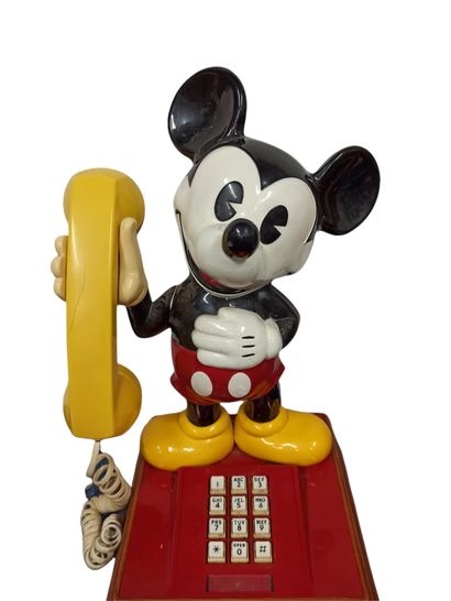 null Téléphone fixe à l'effigie de Mickey
