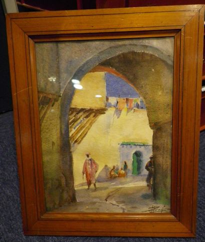 null IMPORTANT SET OF FRAMED PIECES :



AQUARELLES :

- I. ROSENSTOCK (1880-1956),...