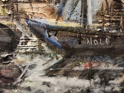 null NOLE (XX-XXIème)

Port au voiliers, 

Huile sur toile signée en bas à droite....