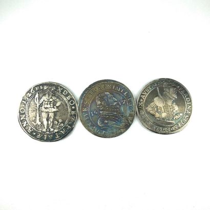 AUSTRIA - GERMANY 
Lot of three silver Thalers:...