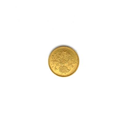 null RUSSIA - Alexander II 

5 Gold Rubles 1877 HI Saint Petersburg 

Friedberg :...