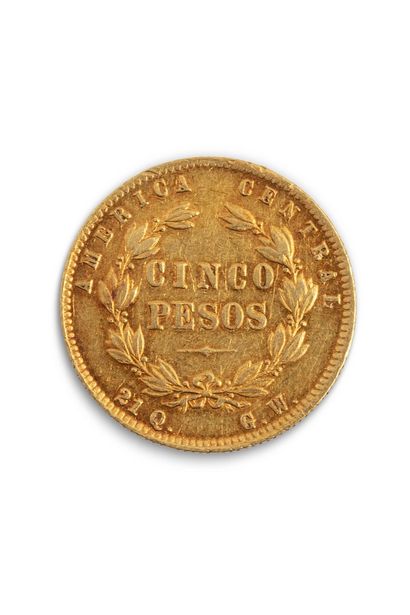 null COSTA RICA - Central America

5 gold pesos 1875

Friedberg : 13

TTB