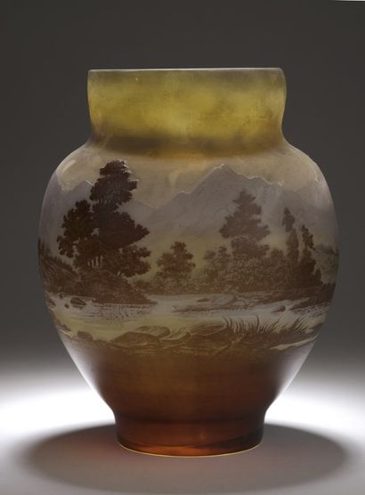 null ETABLISSEMENTS GALLE (1904-1936)

Blue line of the Vosges 

Ovoid vase with...