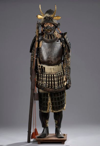 null JAPAN - EDO period (1603 - 1868)

Armor composed of :

- iron kabuto with six...