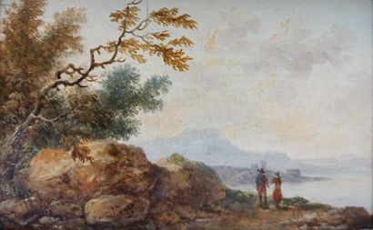  WEIROTTER Franz Edmund (Attributed to) 
Innsbruck 1733 - Vienna 1771 
 
1 - Landscape...