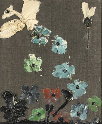 null TSINGOS Thanos, 1914-1965

Fleurs et oiseaux

huile sur toile (petits manques)

signée...