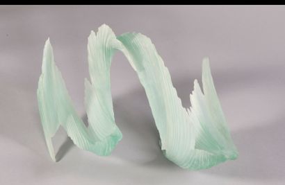 null NEGREANU Matei, born in 1941

Wave

sculpture in bluish glass sheets (tiny chips)

signed...