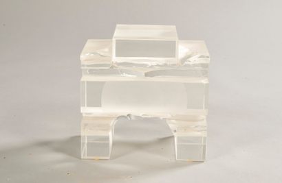 null NEGREANU Matei, né en 1941

Composition, 5/4/96

sculpture en verre translucide...