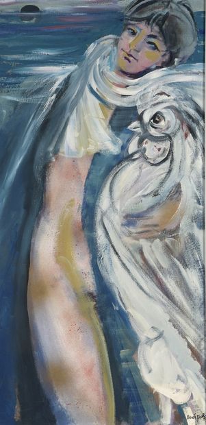 null MAÏPAS Themos, 1936-1996

Woman and rooster

painting on canvas

signed lower...