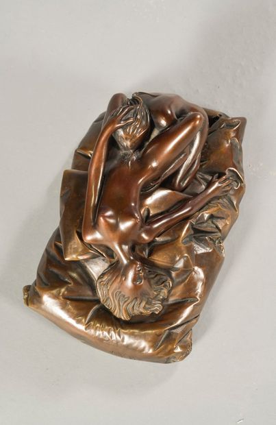 null BRUNI Bruno, born in 1935

Lesbian love

bronze group with brown patina n°3/200

on...