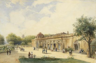 null VILLERET Étienne François, c.1800-1866

Animated view of Sanssouci Castle in...