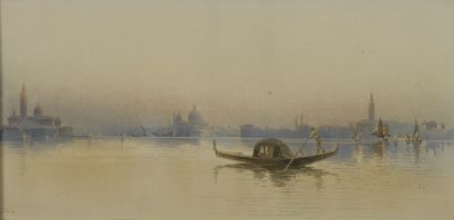 GIALLINA Angelos, 1857-1939

Venise

aquarelle...